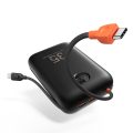 PowerBank Veger K3- 30000mAh 35W Built in Cable Lightning & USB-C με Θύρa USB-A και Θύρα USB-C Power Delivery / Quick Charge 3.0 - Black