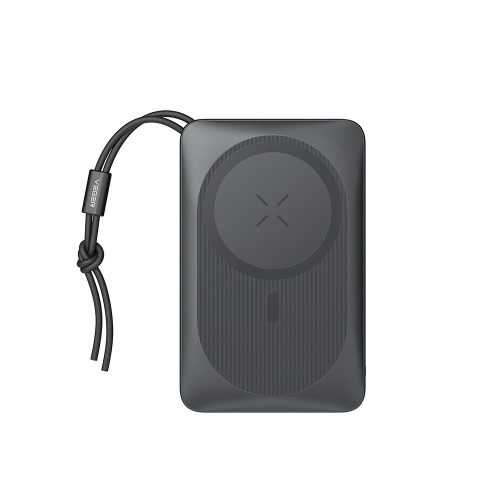 PowerBank Veger MagOn Wireless MagSafe Fast Charge 10000mAh 15W με Θύρα USB-A και Θύρα USB-C Power Delivery  - Grey