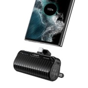 Veger Cordless W0558 20W Mini Power Bank 5.000mAh Power Delivery ( Type-C ) - Black