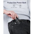 Veger Cordless W0558P 20W Mini Power Bank 5.000mAh Power Delivery ( Lightning ) - Black