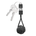 Καλώδιο Keychain Native Union Braided USB to Lightning 0.20m - Black