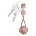Καλώδιο Keychain Native Union Braided USB to Lightning 0.20m - Pink