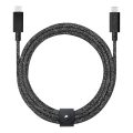 Καλώδιο Φόρτισης Native Union Belt Braided USB-C σε USB-C, 1,20m - Black