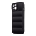 Θήκη Σιλικόνης Puffy Obal:me για iPhone 14 - Black