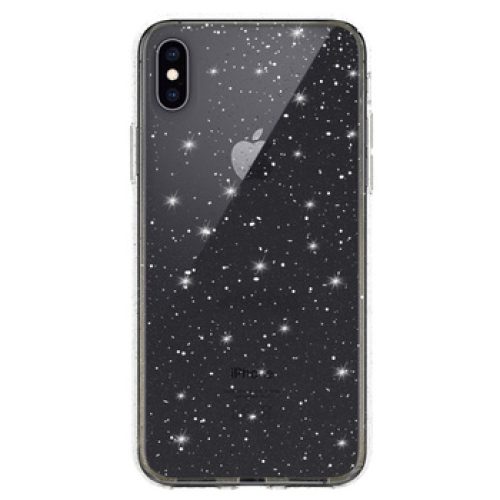 Θήκη Σιλικόνης Crystal Glitter για Apple iPhone X/XS - Clear 