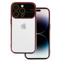 Θήκη Σιλικόνης Electro Lens για Apple iPhone X/XS - Cherry Red