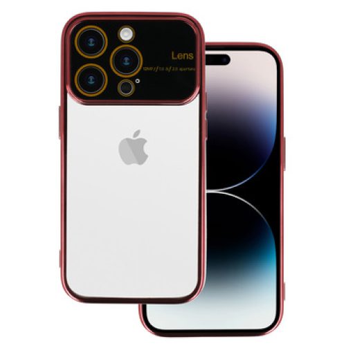 Θήκη Σιλικόνης Electro Lens για Apple iPhone X/XS - Cherry Red
