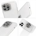 Θήκη Σιλικόνης Liquid Glitter Camera Case για Apple iPhone 13 Pro - Clear