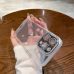Θήκη Σιλικόνης Liquid Glitter Camera Case για Apple iPhone 13 Pro - Clear