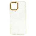 Θήκη Σιλικόνης Tel Protect Gold Glitter Case για Apple iPhone 13/14 - Gold