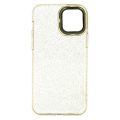 Θήκη Σιλικόνης Tel Protect Gold Glitter Case για Apple iPhone 12/12 Pro - Gold