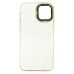 Θήκη Σιλικόνης Tel Protect Gold Glitter Case για Apple iPhone 12/12 Pro - Gold