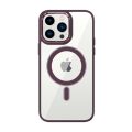 Θήκη Σιλικόνης Tel Protect Magnetic Clear Case για iPhone 15 Plus - Cherry
