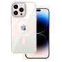 Θήκη Σιλικόνης Tel Protect Magnetic Clear Case για iPhone 15 Pro - Powder Pink