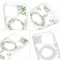 Θήκη Σιλικόνης Tel-Protect Flower Magsafe για iPhone 16 Pro - Clear