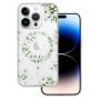 Θήκη Σιλικόνης Tel-Protect Flower Magsafe για iPhone 16 Pro Max - Clear