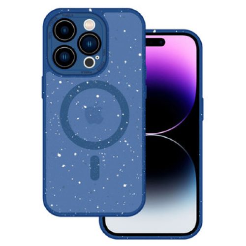 Θήκη Σιλικόνης Tel-Protect Magnetic Splash Frosted Case για iPhone 14 - Navy Blue