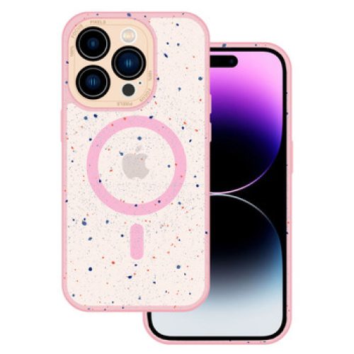 Θήκη Σιλικόνης Tel-Protect Magnetic Splash Frosted Case για iPhone 15 Pro Max - Pink
