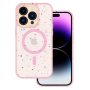 Θήκη Σιλικόνης Tel-Protect Magnetic Splash Frosted Case για iPhone 15 Pro Max - Pink