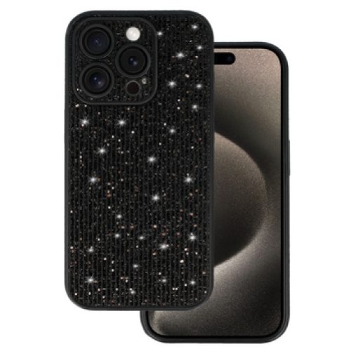 Θήκη Σκληρή Flash Glitter για iPhone 12 Pro - Black
