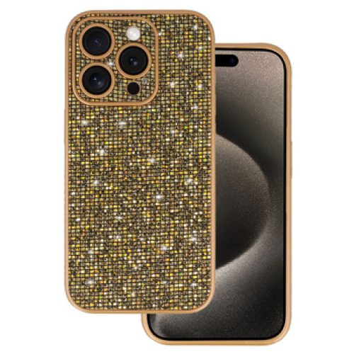 Θήκη Σκληρή Flash Glitter για iPhone 13 Pro Max - Gold