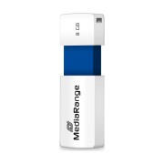 USB Stick MediaRange USB 2.0 Flash Drive 8GB - White / Blue