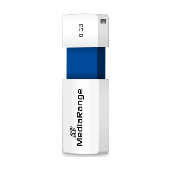 USB Stick MediaRange USB 2.0 Flash Drive 8GB - White / Blue