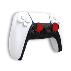 iPega P5006 Silicone Thumb Caps για PS5 Controller 6pcs - Black/Red