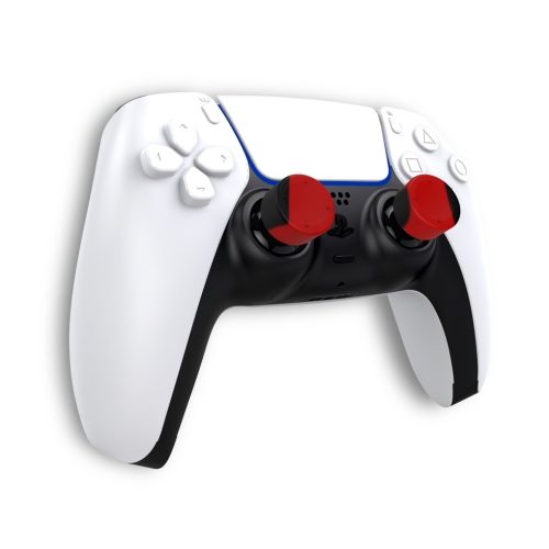 iPega P5006 Silicone Thumb Caps για PS5 Controller 6pcs - Black/Red