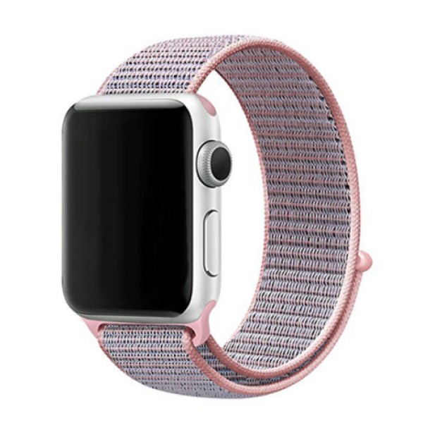 Λουράκι WiWU Nylon Strap για Apple Watch 42/44/45/49mm - Powder Pink