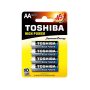 Αλκαλικές Μπαταρίες Toshiba BP-4 AA 4τμχ 