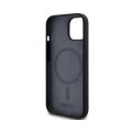 Θήκη Σιλικόνης DKNY White Printed Logo για Apple iPhone 13 - Black