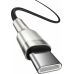 Καλώδιο Φόρτισης Baseus Cafule Metal Braided από Type-C σε Type-C 100W, 1m - Black