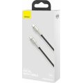 Καλώδιο Φόρτισης Baseus Cafule Metal Braided από Type-C σε Type-C 100W, 1m - Black