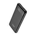 PowerBank Veger Carbon Fiber L11 - 10000mAh LED Quick Charge  2x USB-A - Black