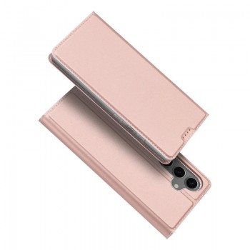 Θήκη Δερματίνης Dux Ducis Skin Pro Book για Samsung Galaxy S24 FE - Pink