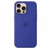 Θήκη Σιλικόνης Apple Silicone Case με MagSafe για iPhone 16 Pro Max - Ultramarine