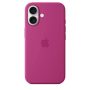 Θήκη Σιλικόνης Apple Silicone Case με MagSafe για Apple iPhone 16 - Fucsia