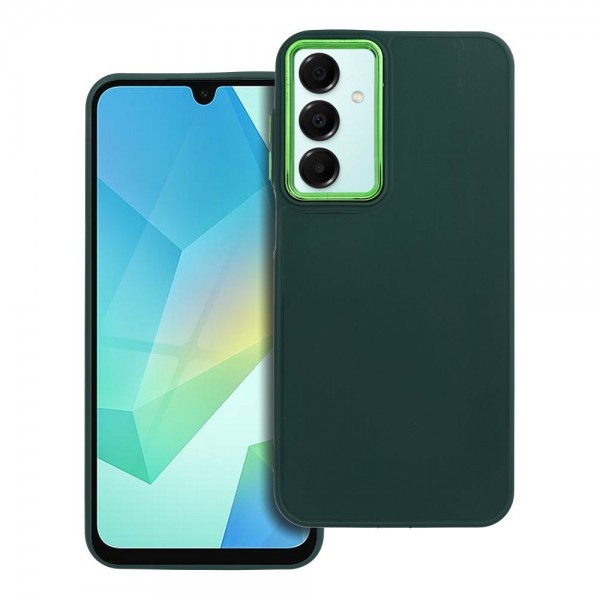 Θήκη Σιλικόνης Frame Case για Samsung Galaxy A16 4G/5G - Green