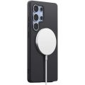  Θήκη Σιλικόνης Spigen MagFit Back Cover με Magsafe για Samsung Galaxy S25 Ultra - Black
