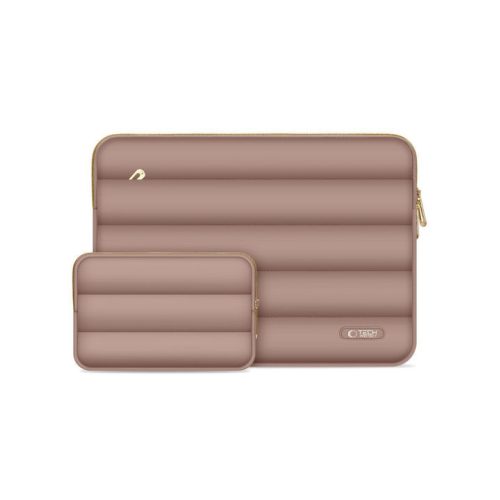 Tech-Protect Puffy Sleeve Case για Laptop 13”-14”- Walnut Brown