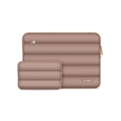 Tech-Protect Puffy Sleeve Case για Laptop 15”-16”- Walnut Brown 
