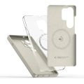 Θήκη Σιλικόνης Tech-Protect Liquid Back Cover με Magsafe για Samsung Galaxy S25 Ultra - Latte Beige