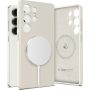 Θήκη Σιλικόνης Tech-Protect Liquid Back Cover με Magsafe για Samsung Galaxy S25 Ultra - Latte Beige