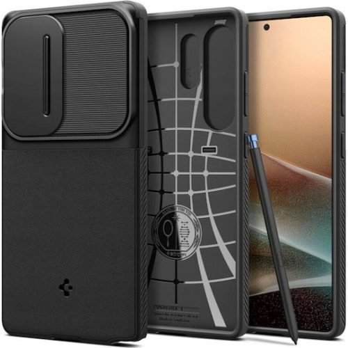 Θήκη Σιλικόνης Spigen Optik Armor (2mm Ανθεκτικό) Back Cover για Samsung Galaxy S25 Ultra - Black