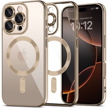 Θήκη Σιλικόνης Tech-Protect Magflex Magsafe για iPhone 16 Pro - Shiny Beige