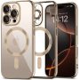 Θήκη Σιλικόνης Tech-Protect Magflex Magsafe για iPhone 16 Pro - Shiny Beige