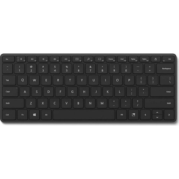 Ασύρματο Πληκτρολόγιο  Microsoft Designer Compact Bluetooth (Αγγλικό US) - Black
