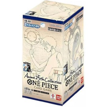 One Piece Card Game - (EB-02) -Anime 25th Collection - Japanese Booster Box (24 packs)