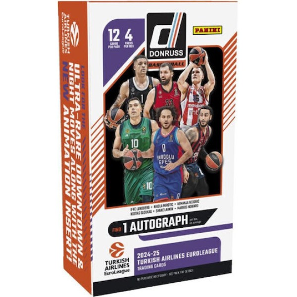 Panini: Donruss – Turkish Airlines Euroleague Basketball 2024/25 - Hobby Box